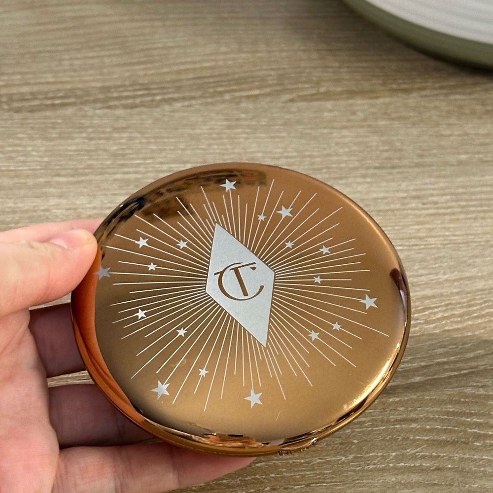Charlotte Tilbury Bronze Compact Pocket Mirror
